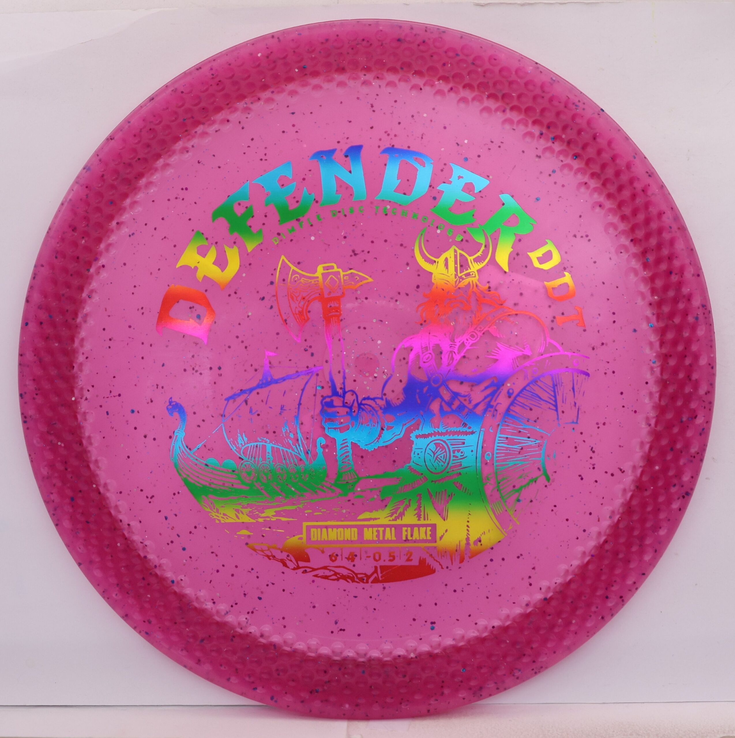 Diamond Metal Flake Defender DDT • Marshall Street Disc Golf